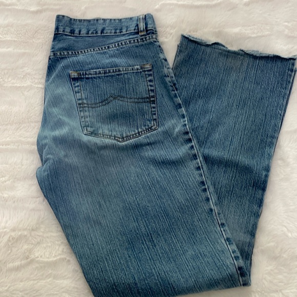 Vintage Button Fly Raw Hem Jeans - Picture 1 of 10